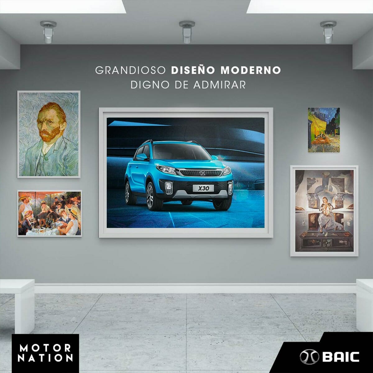 Contenido para redes sociales de BAIC